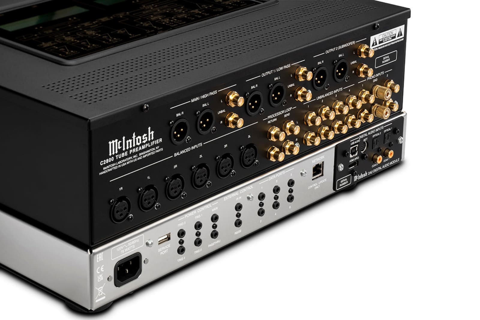 Mcintosh C2800 2 - Channel Vacuum Tube Preamplifier