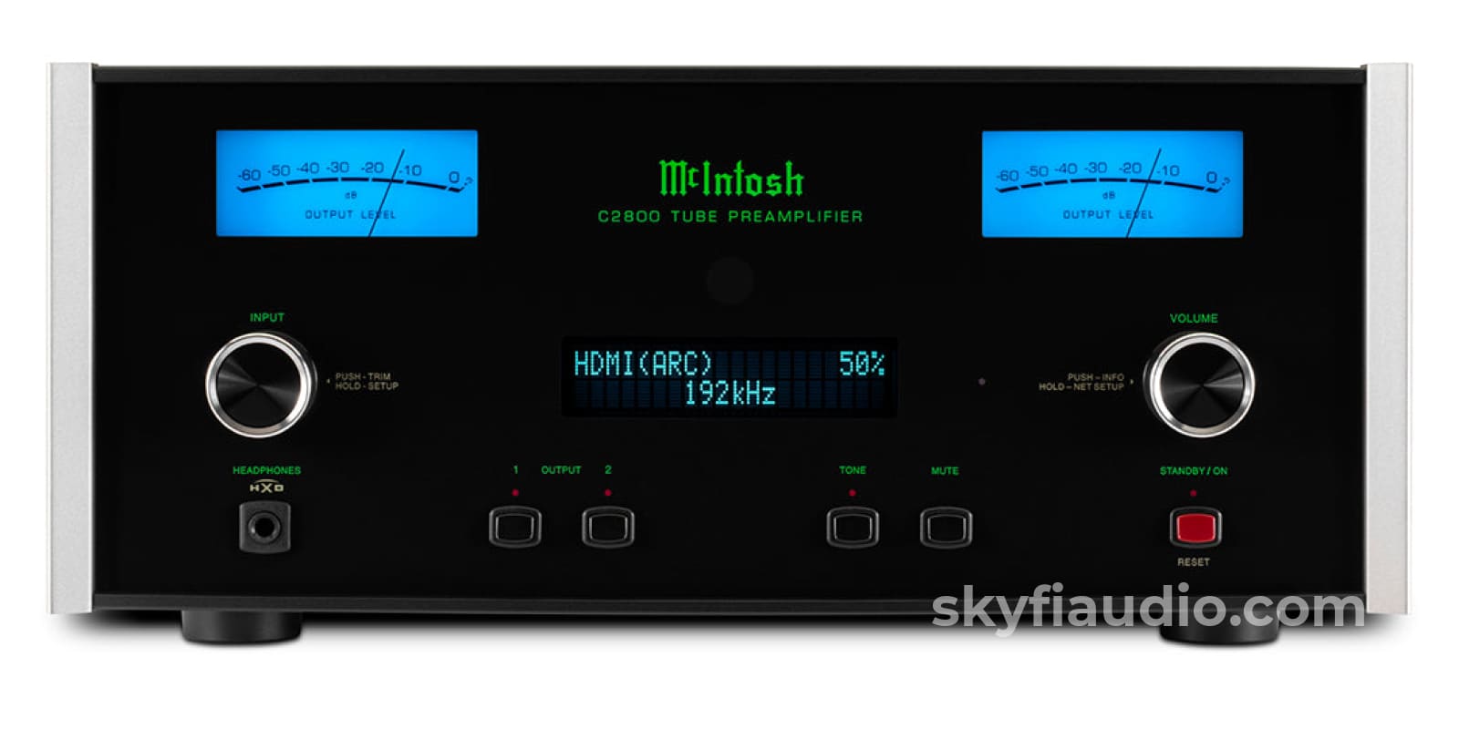 Mcintosh C2800 2 - Channel Vacuum Tube Preamplifier
