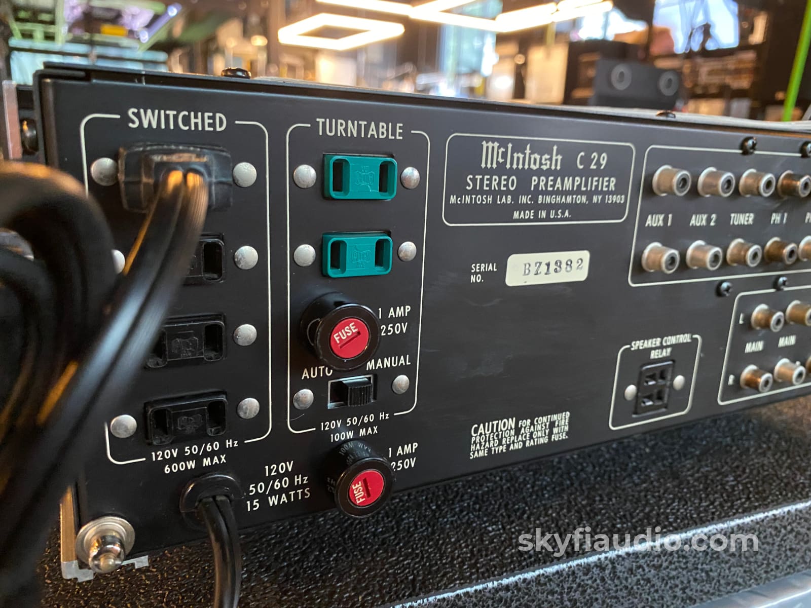 McIntosh C29 Vintage Preamplifier