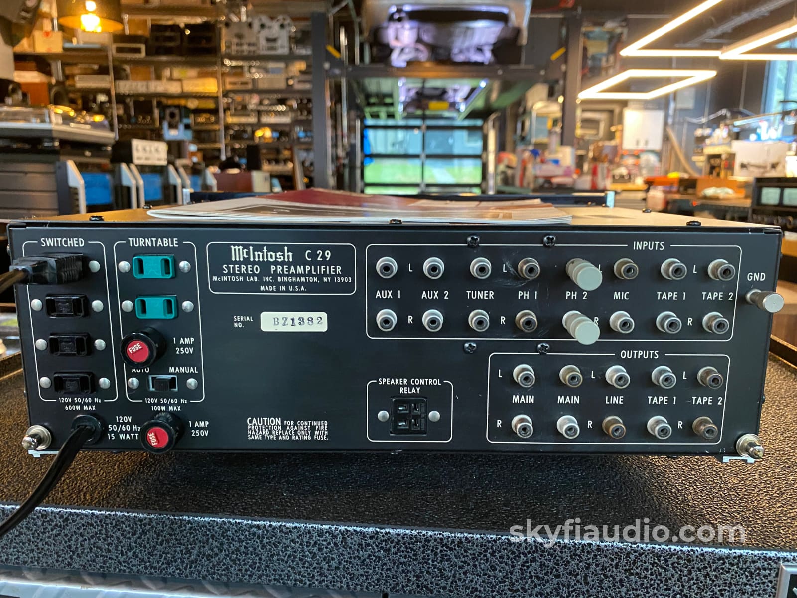 Mcintosh C29 Vintage Preamplifier