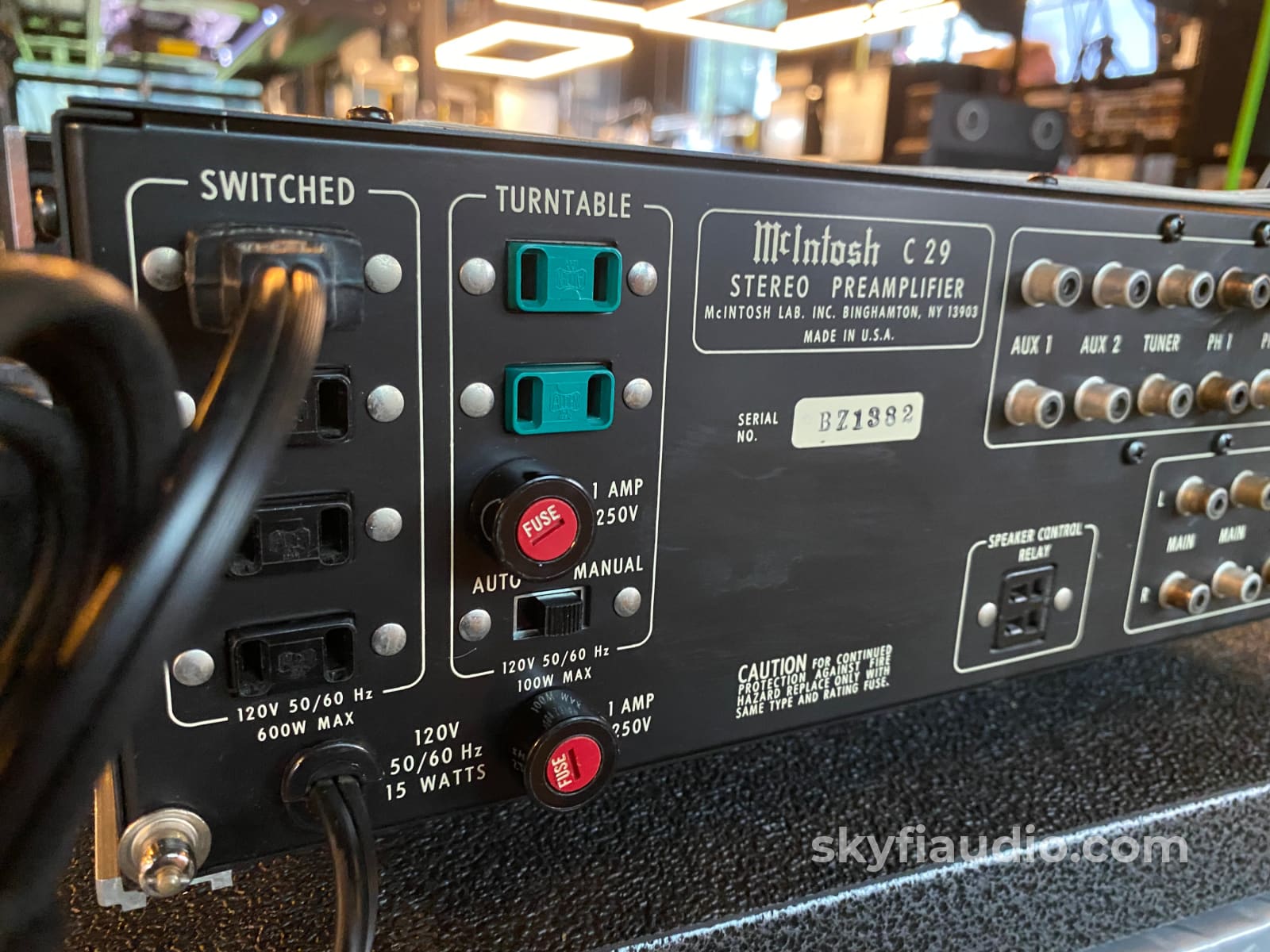 Mcintosh C29 Vintage Preamplifier