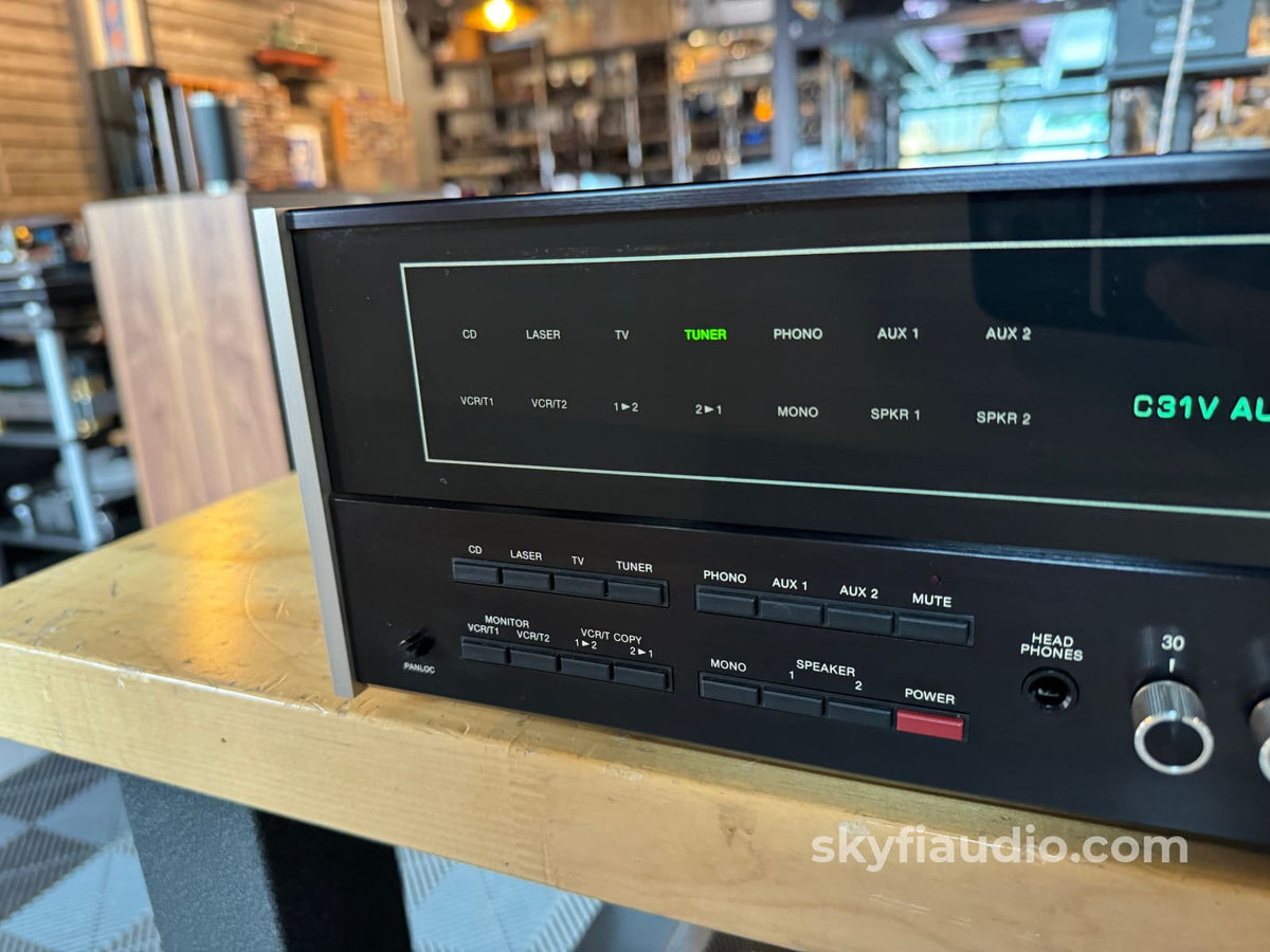 McIntosh C31V Vintage Full Featured Preamp w/Phono and Remote Control