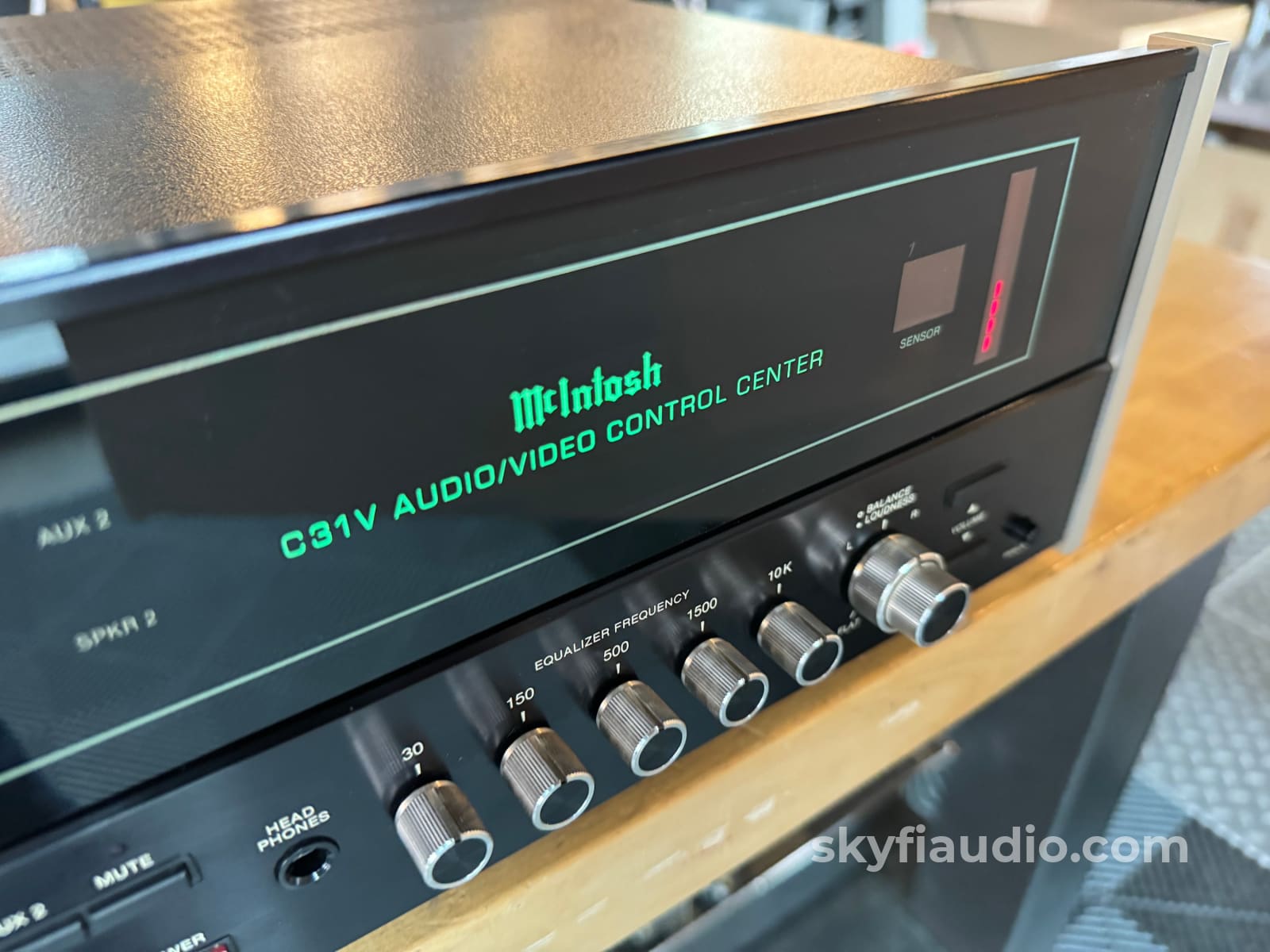 McIntosh C31V プリアンプ 純正HR31リモコン付 動作品 McIntosh C31V Vintage Full Featured Preamp w/Phono and Remote Control