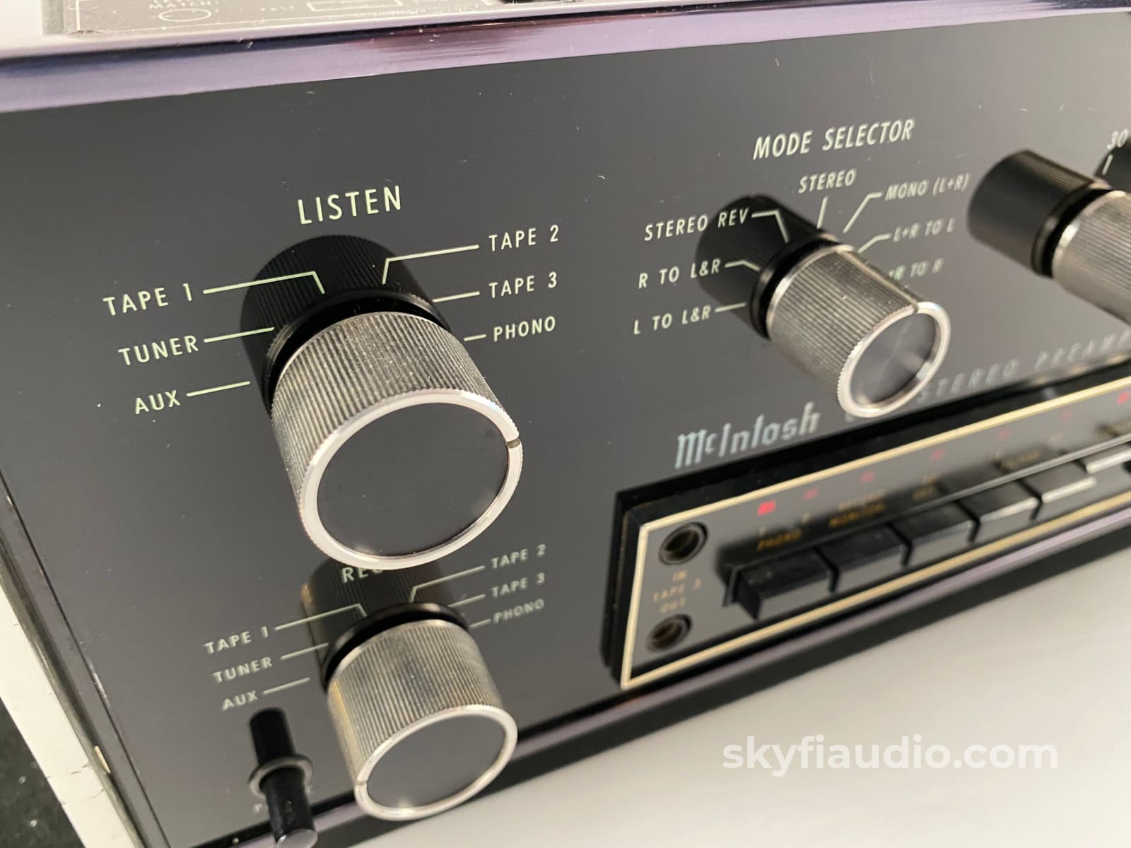 McIntosh C32 Vintage Analog Preamplifier with Phono
