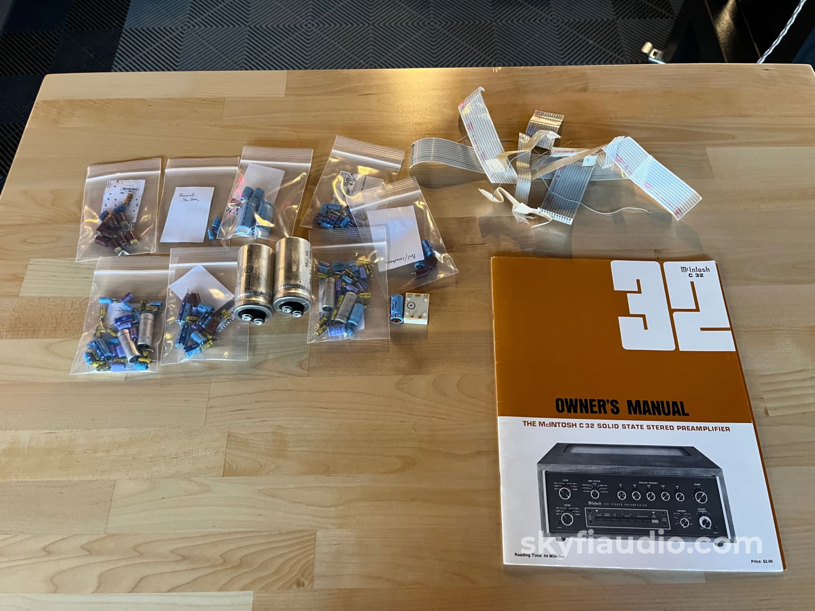 McIntosh C32 Vintage Solid State Preamplifier - SkyFi Overhauled Preamplifier