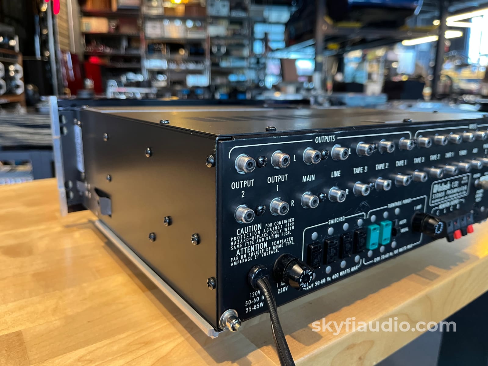 McIntosh C32 Vintage Solid State Preamplifier - SkyFi Overhauled Preamplifier