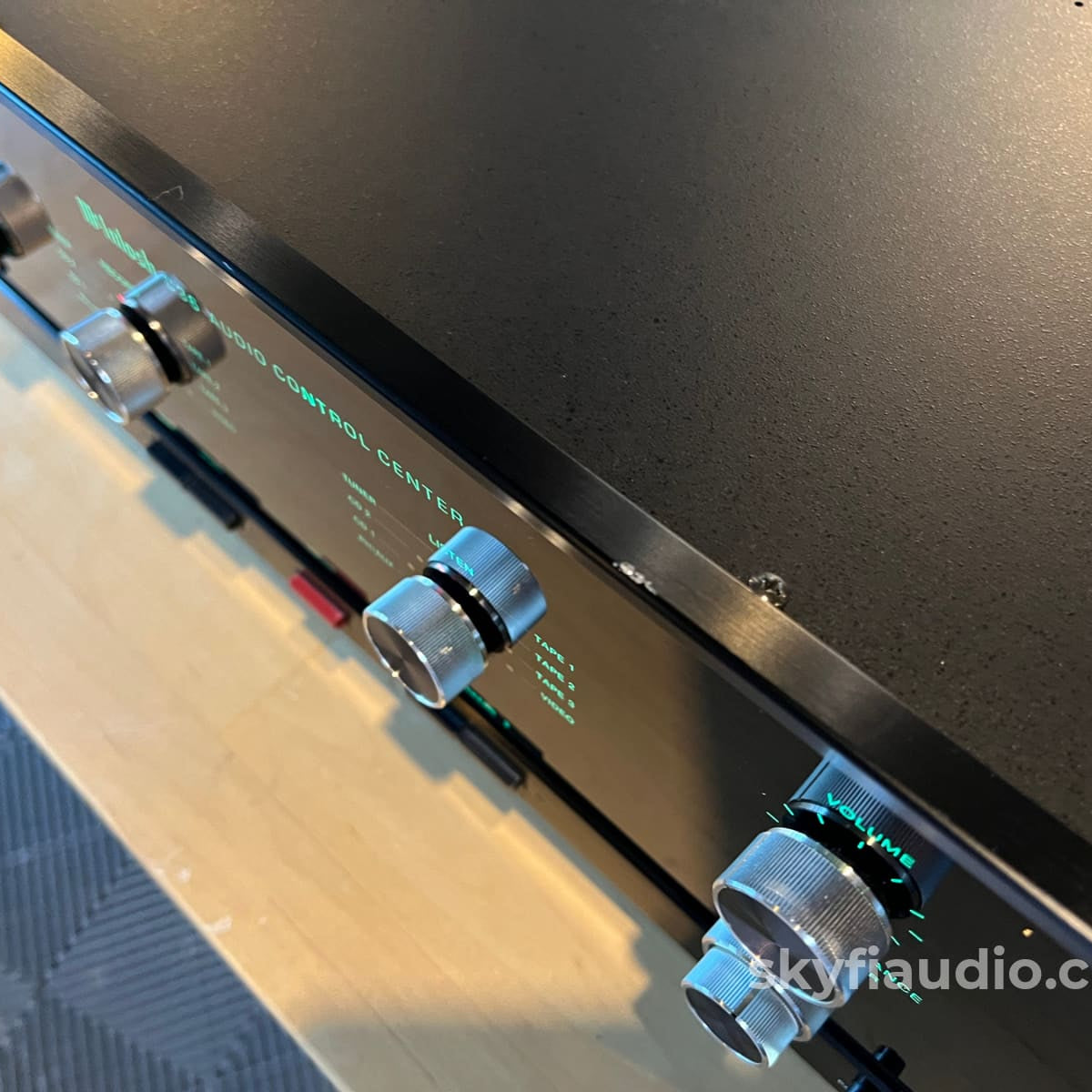 McIntosh C36 Preamplifier w/Phono - Survivor Condition, Narrow Width