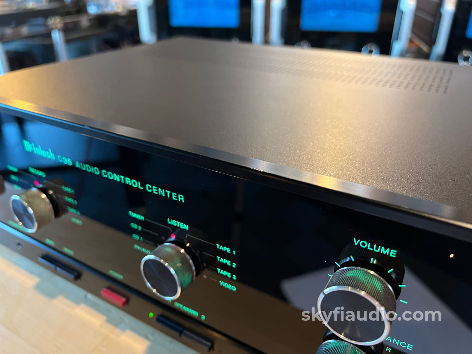 McIntosh C36 Preamplifier w/Phono - Survivor Condition, Narrow Width