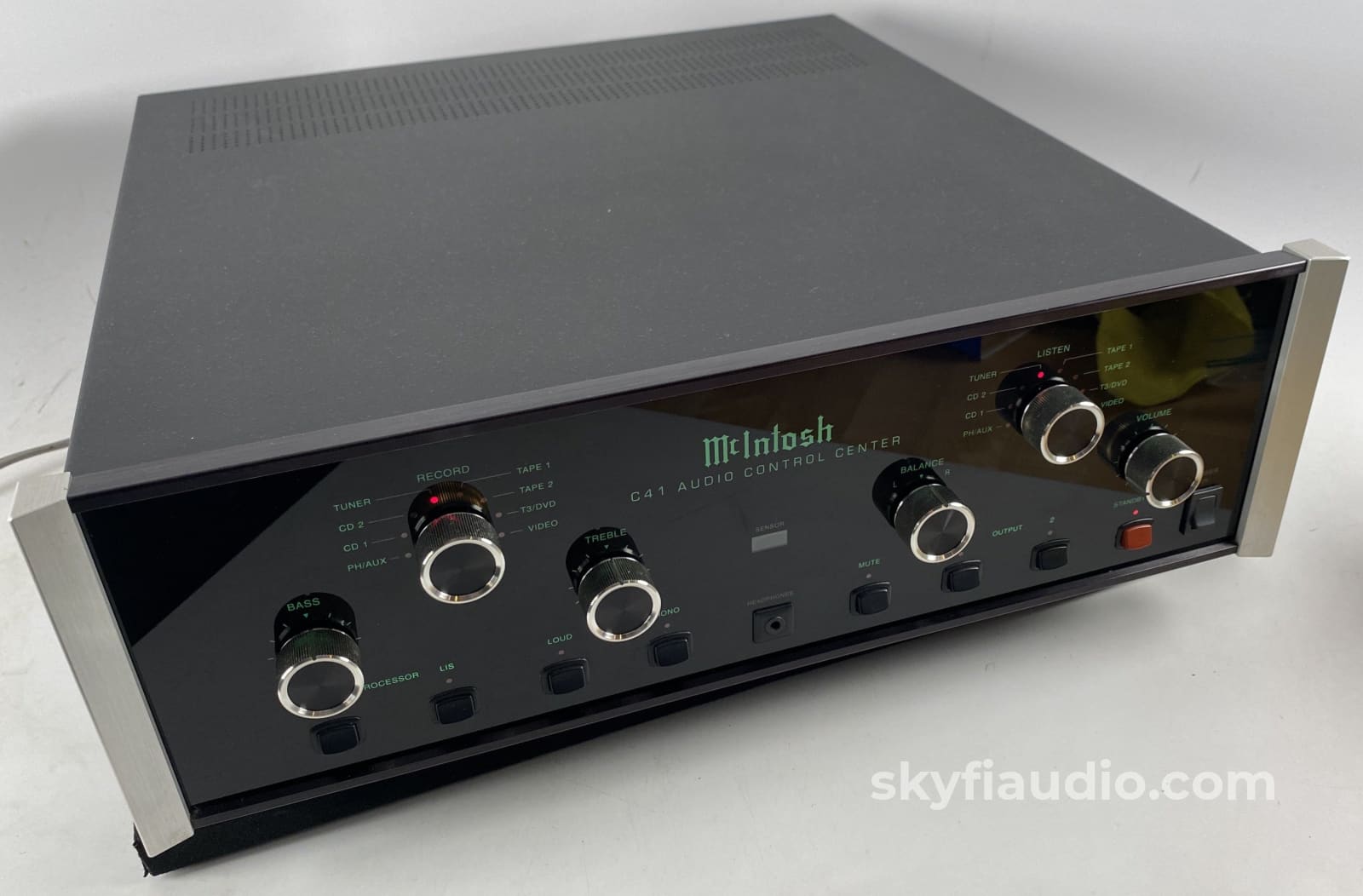 Mcintosh C41 All Analog Preamp With Phono Input And Remote Preamplifier