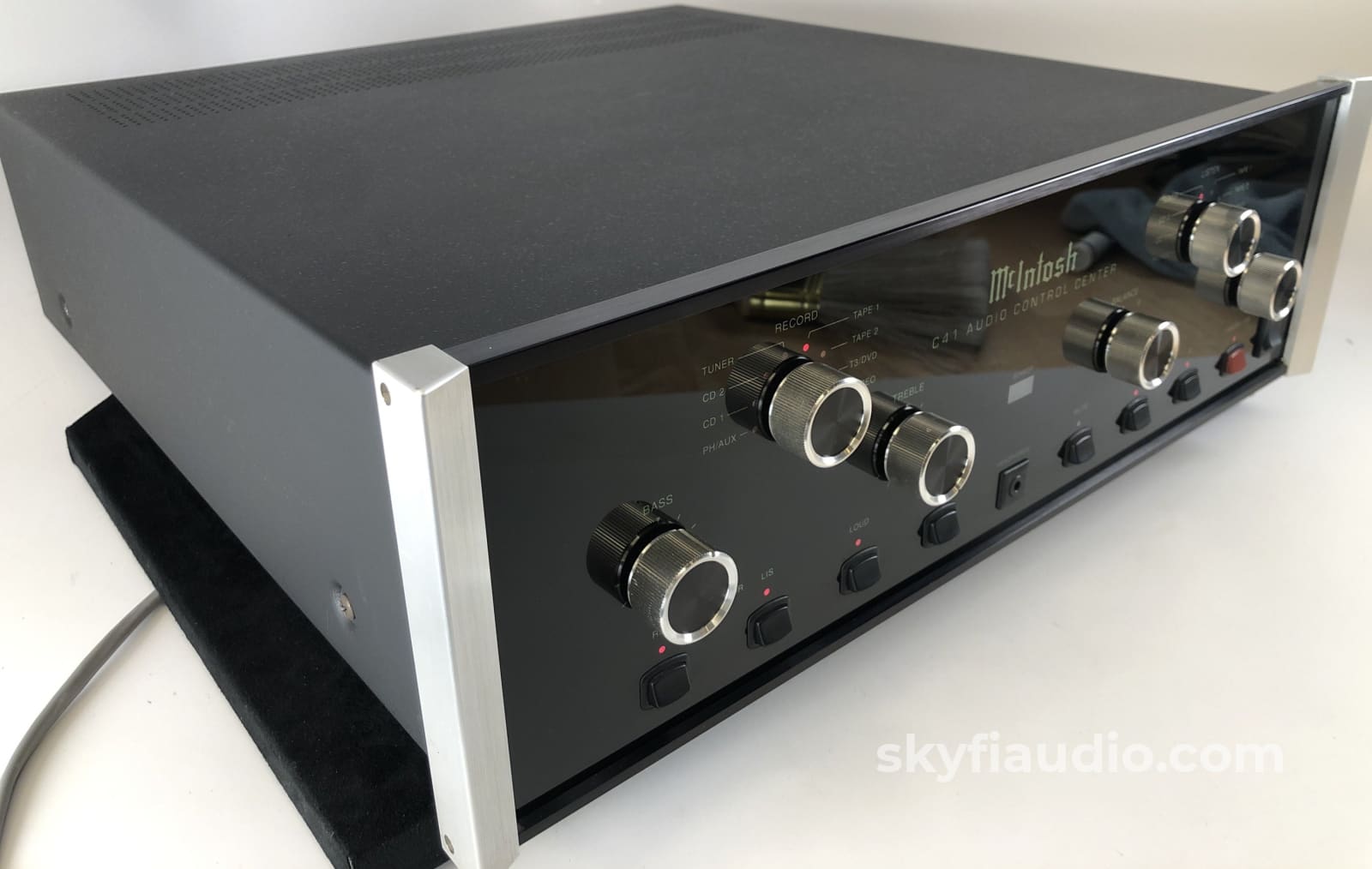 Mcintosh C41 Analog Preamp With Phono Input - Survivor Condition Complete Set Preamplifier
