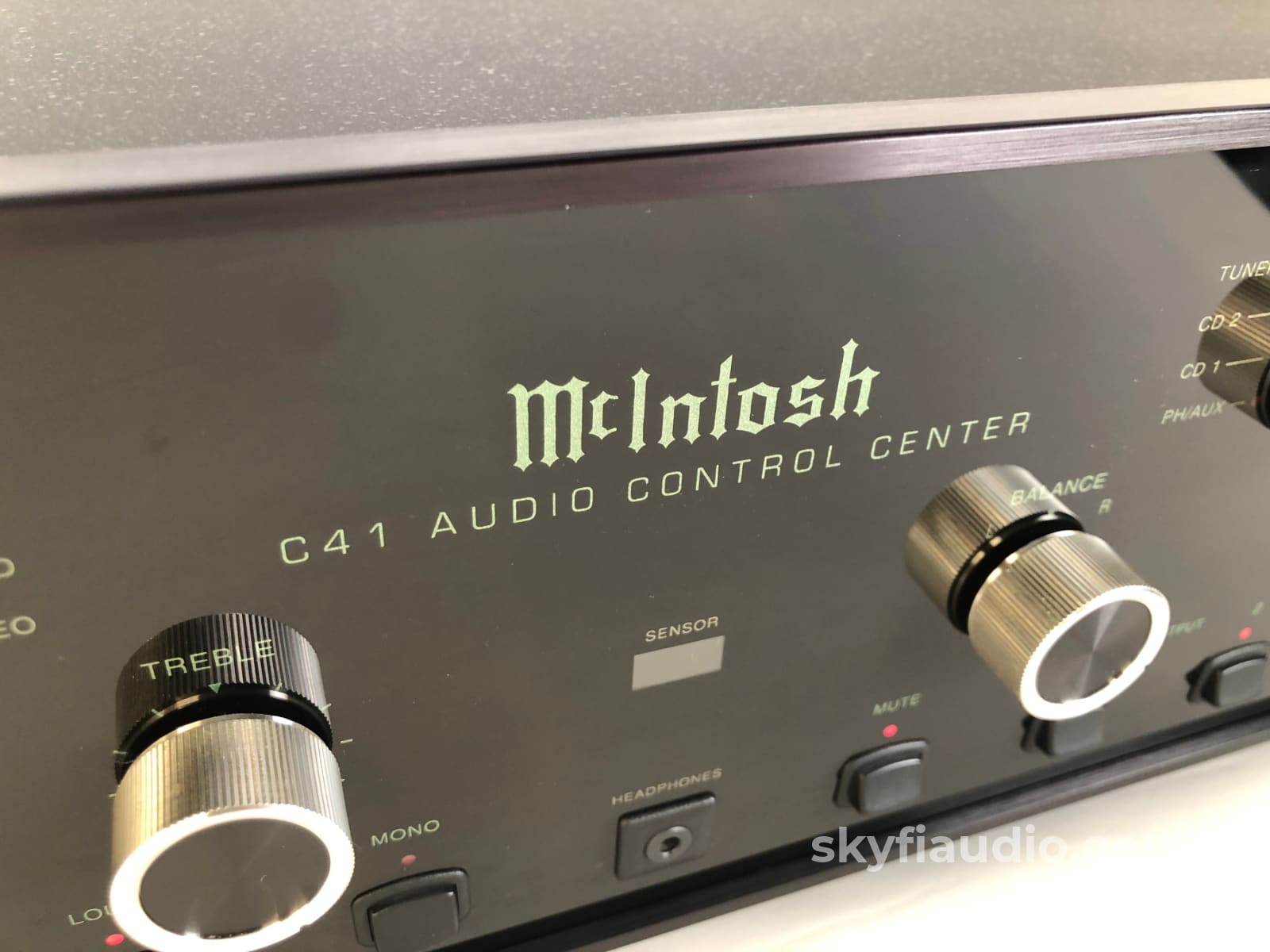 Mcintosh C41 Analog Preamp With Phono Input - Survivor Condition Complete Set Preamplifier