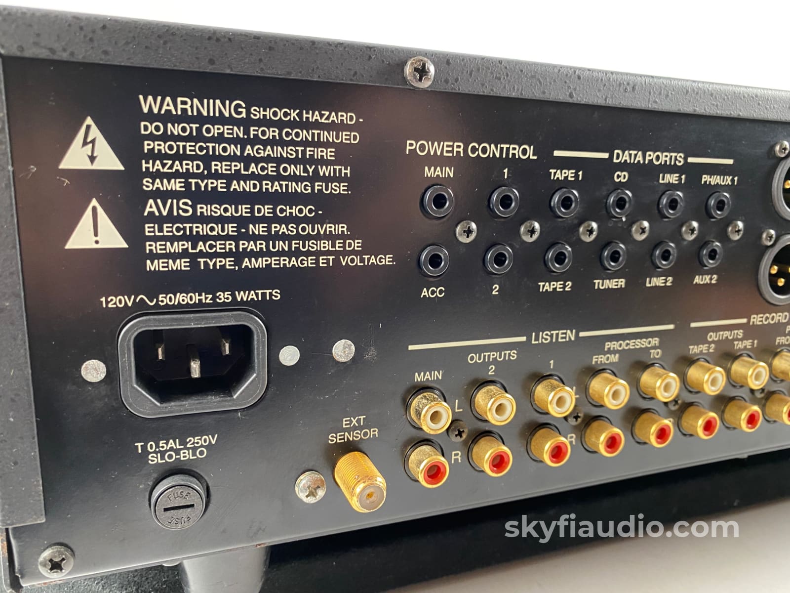 McIntosh C42 Analog Preamplifier With Exclusive 8-Band Equalizer and P
