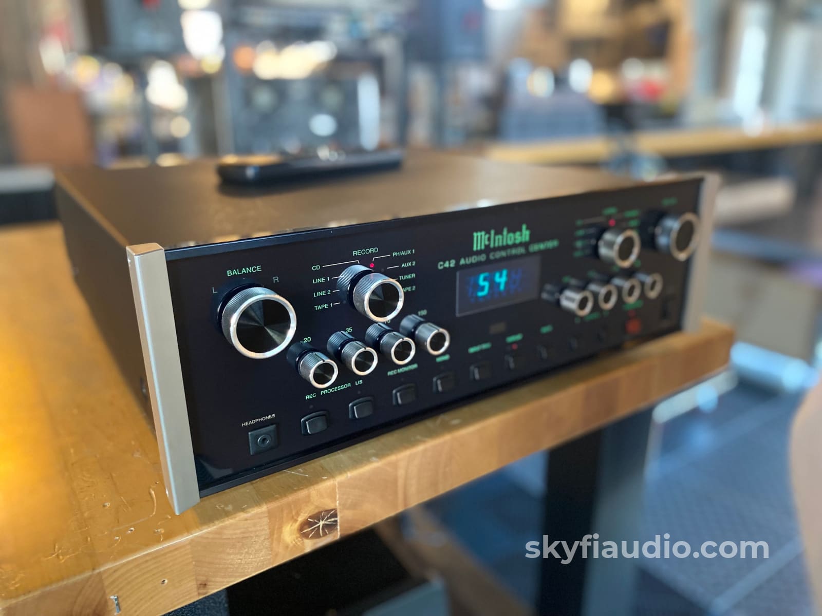 McIntosh C42 Vintage Preamplifier with Phono and Remote