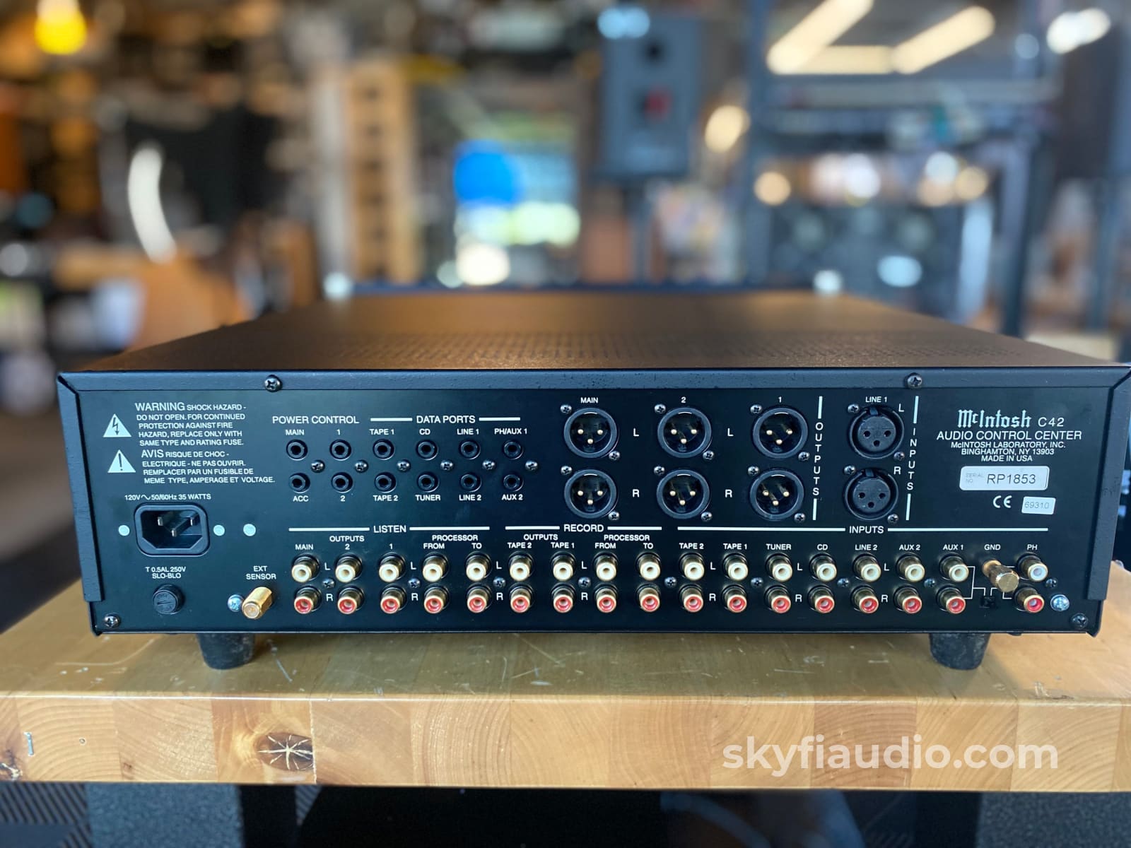 Mcintosh C42 Vintage Preamplifier With Phono And Remote