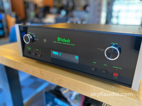 Mcintosh C49 Solid State Preamp - Lightly Used And Complete Preamplifier