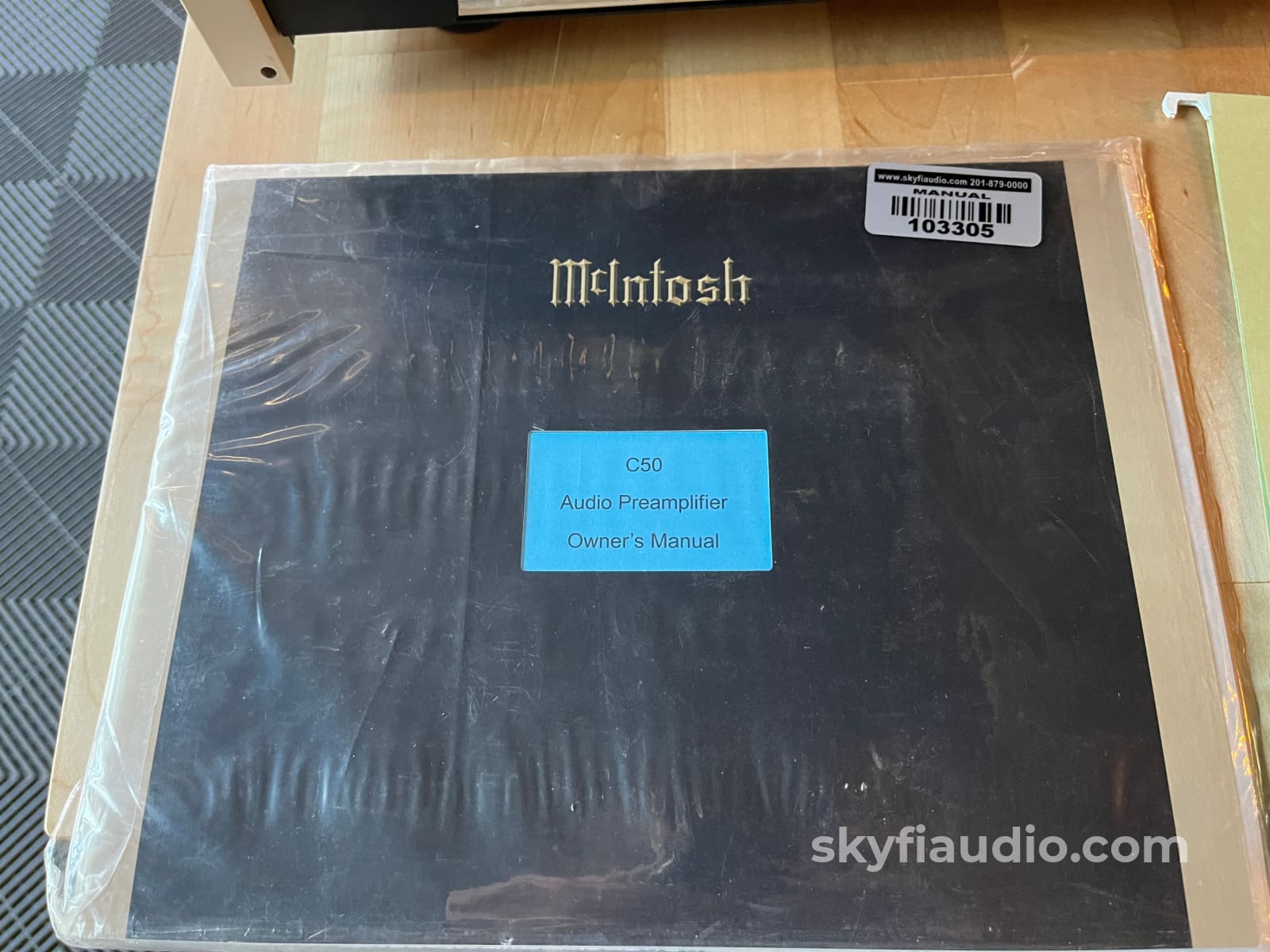 McIntosh C50 Solid State Preamplifier -w/ 8 band EQ Preamplifier