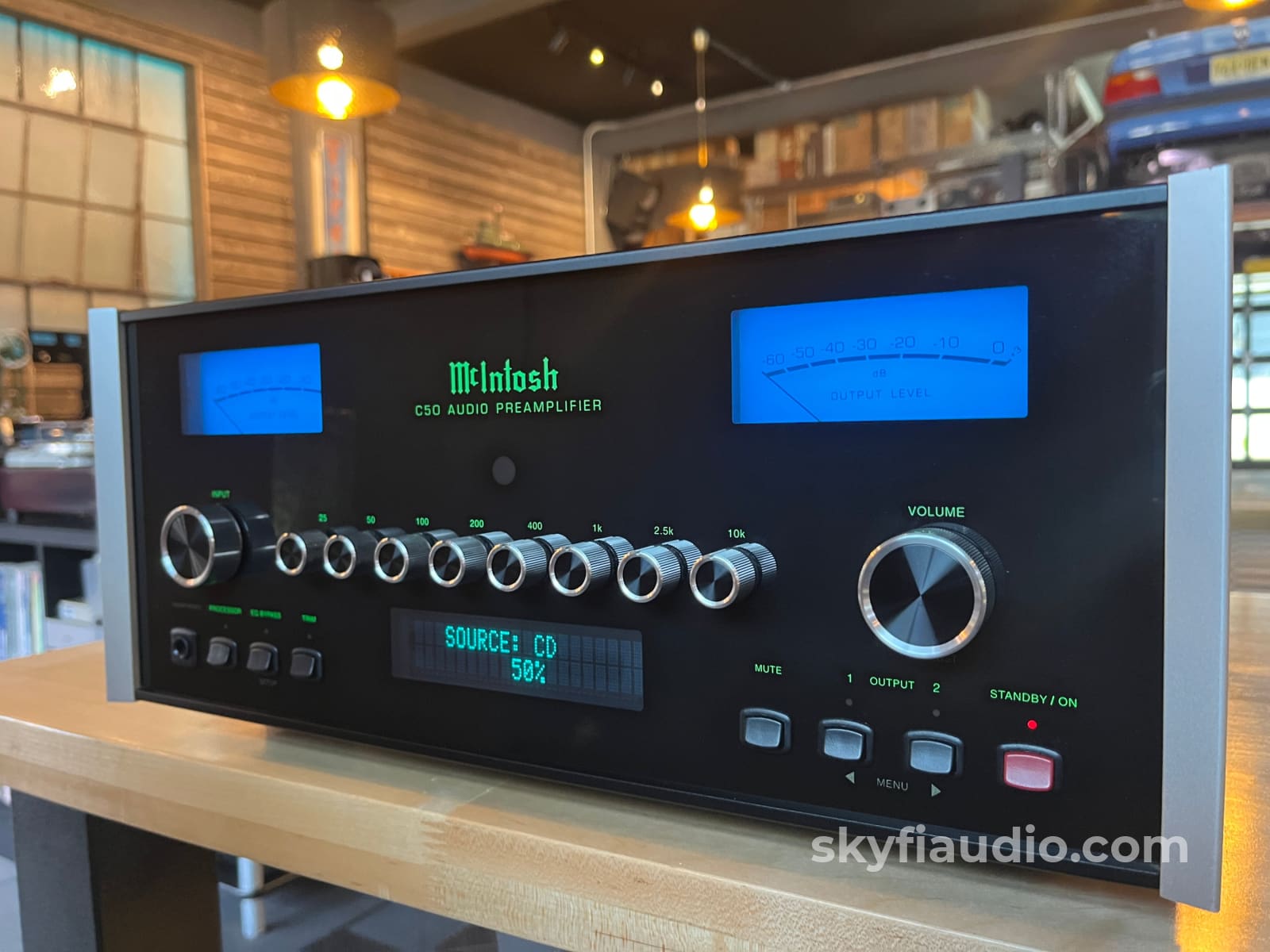 McIntosh C50 Solid State Preamplifier -w/ 8 band EQ Preamplifier