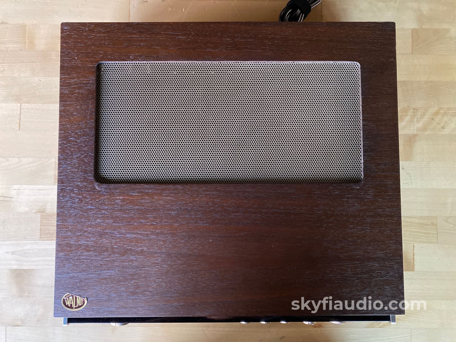 McIntosh C504 Solid State Vintage Preamplifier With Wood Cabinet