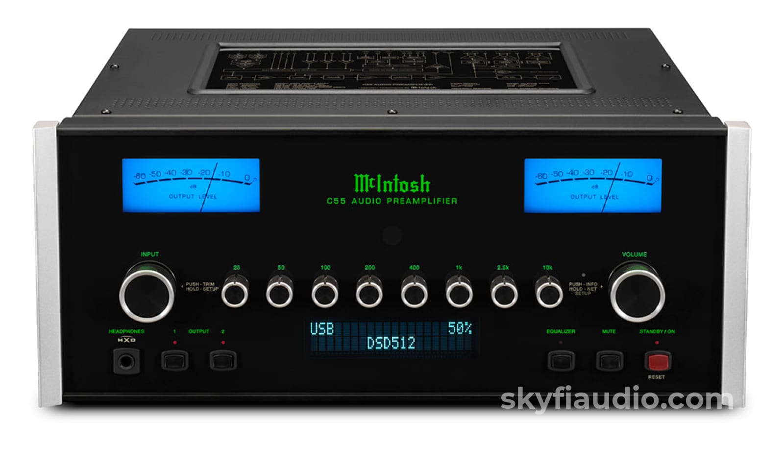 Mcintosh C55 2 - Channel Solid State Preamplifier - New
