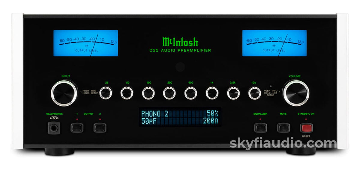 Mcintosh C55 2 - Channel Solid State Preamplifier - New