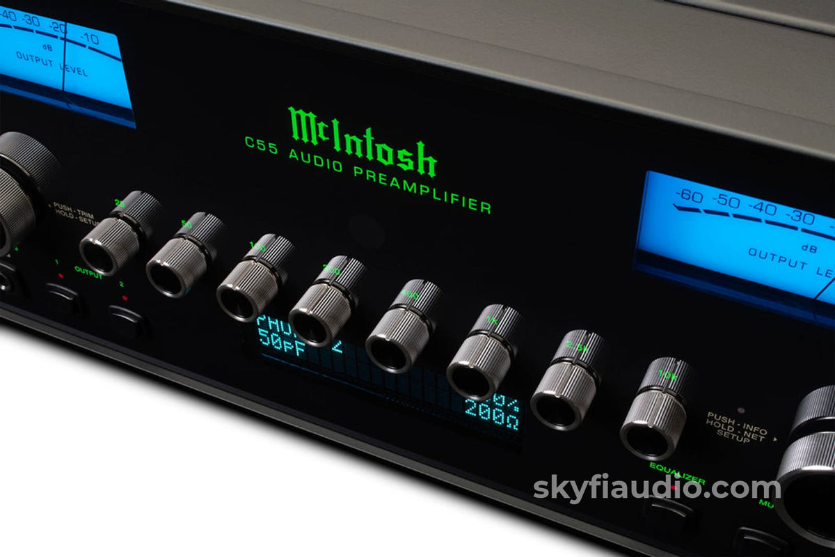 Mcintosh C55 2 - Channel Solid State Preamplifier - New