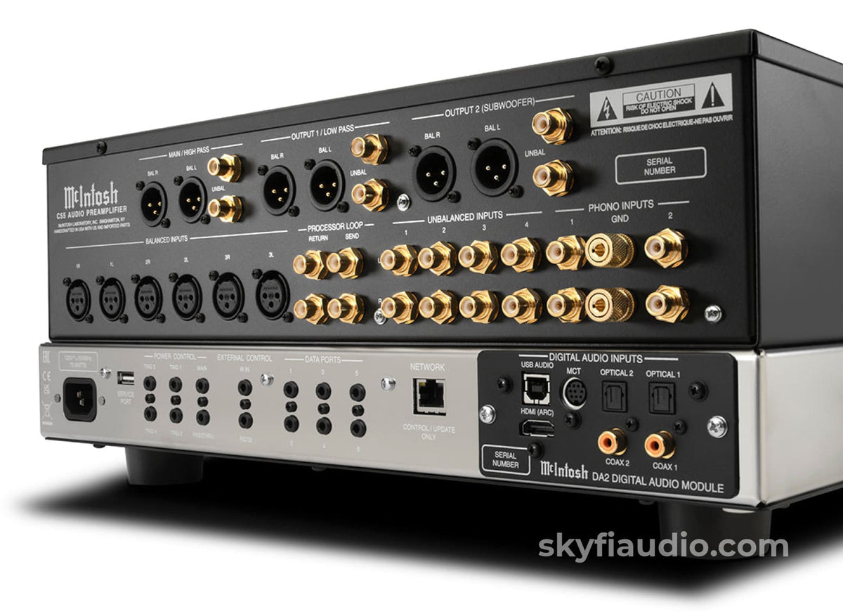 Mcintosh C55 2 - Channel Solid State Preamplifier - New