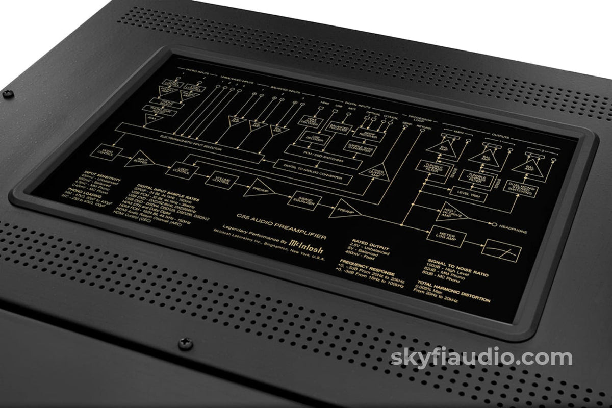 Mcintosh C55 2 - Channel Solid State Preamplifier - New