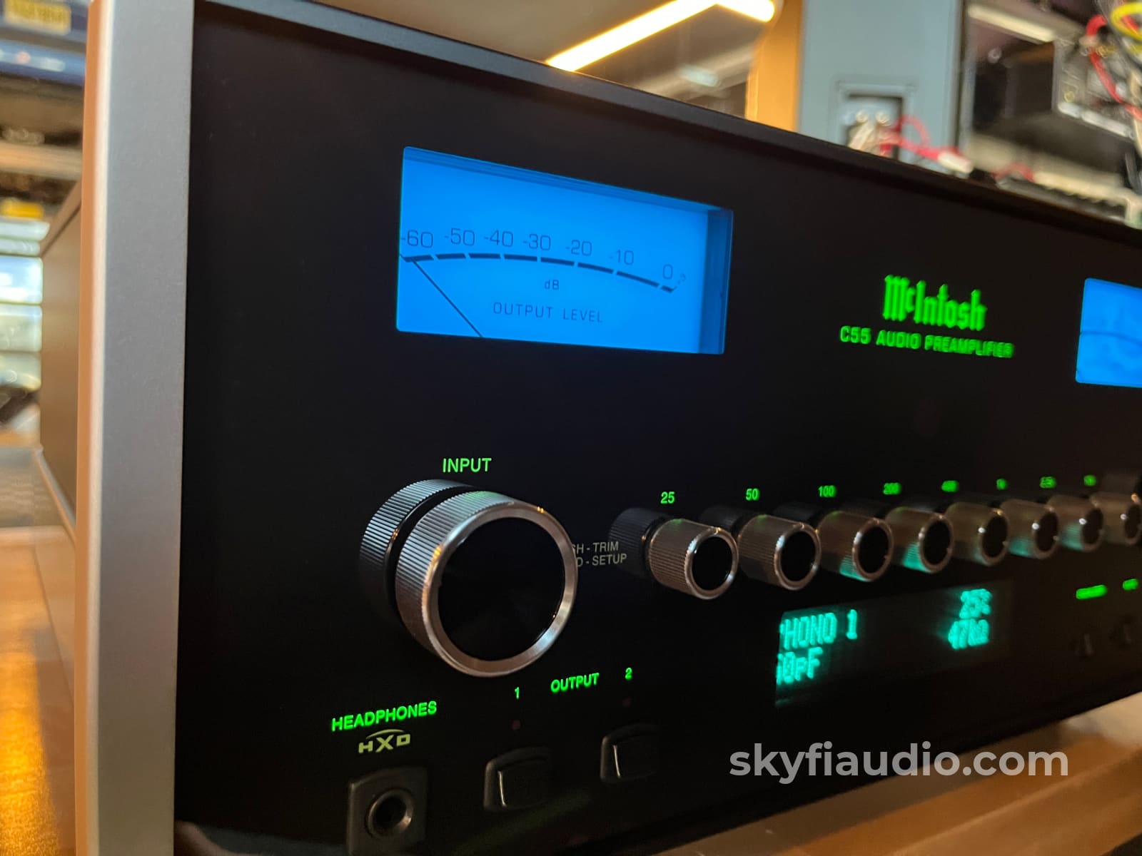 McIntosh C55 Solid State Preamplifier - Pre Loved Preamplifier