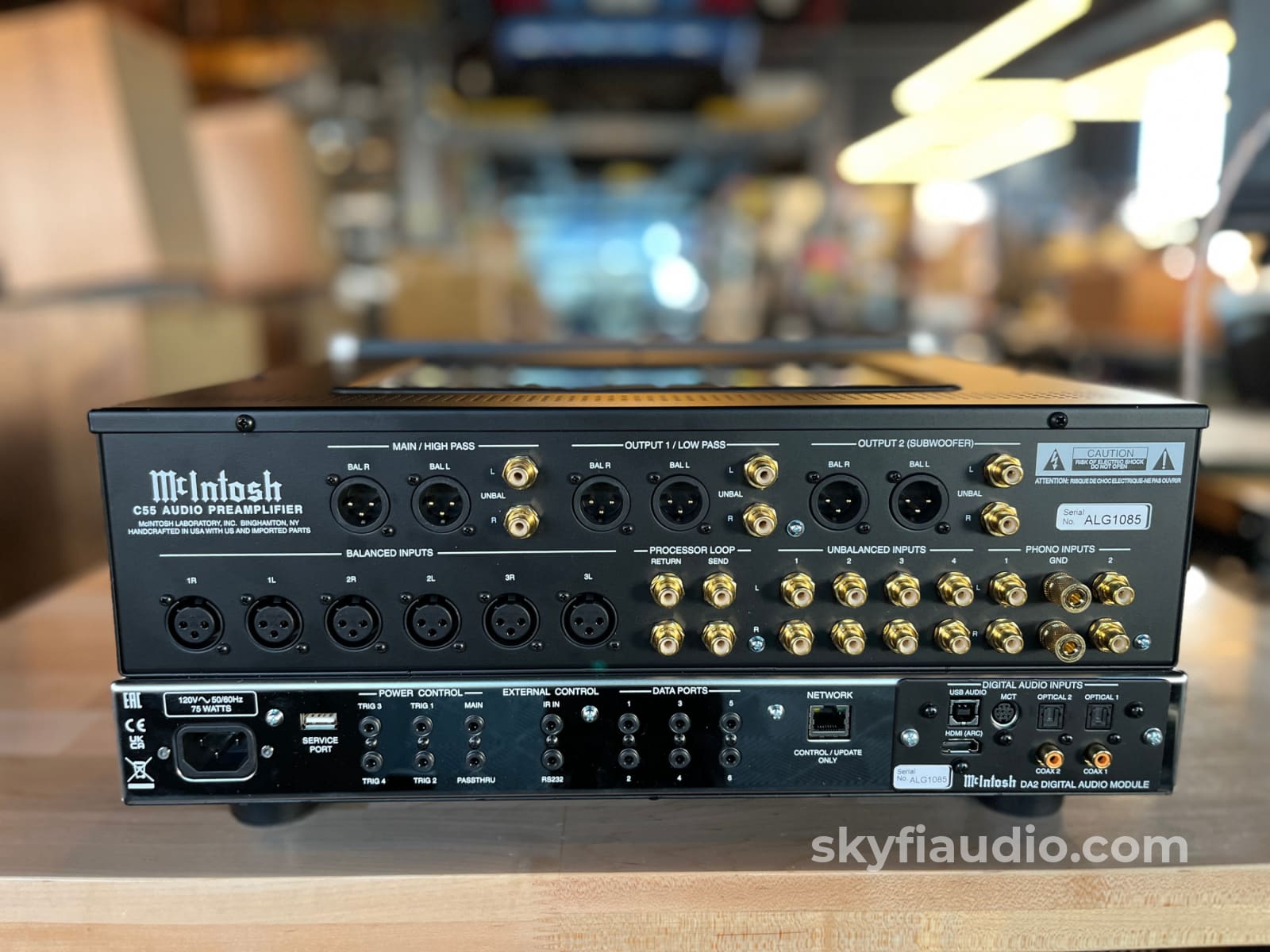 McIntosh C55 Solid State Preamplifier - Pre Loved Preamplifier