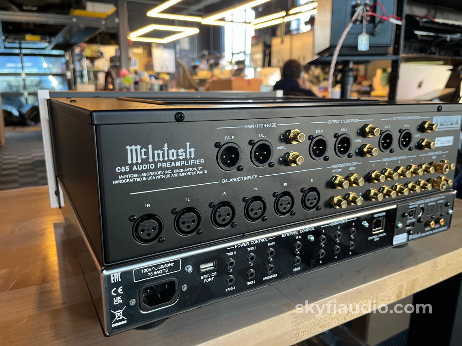 McIntosh C55 Solid State Preamplifier - Pre Loved Preamplifier