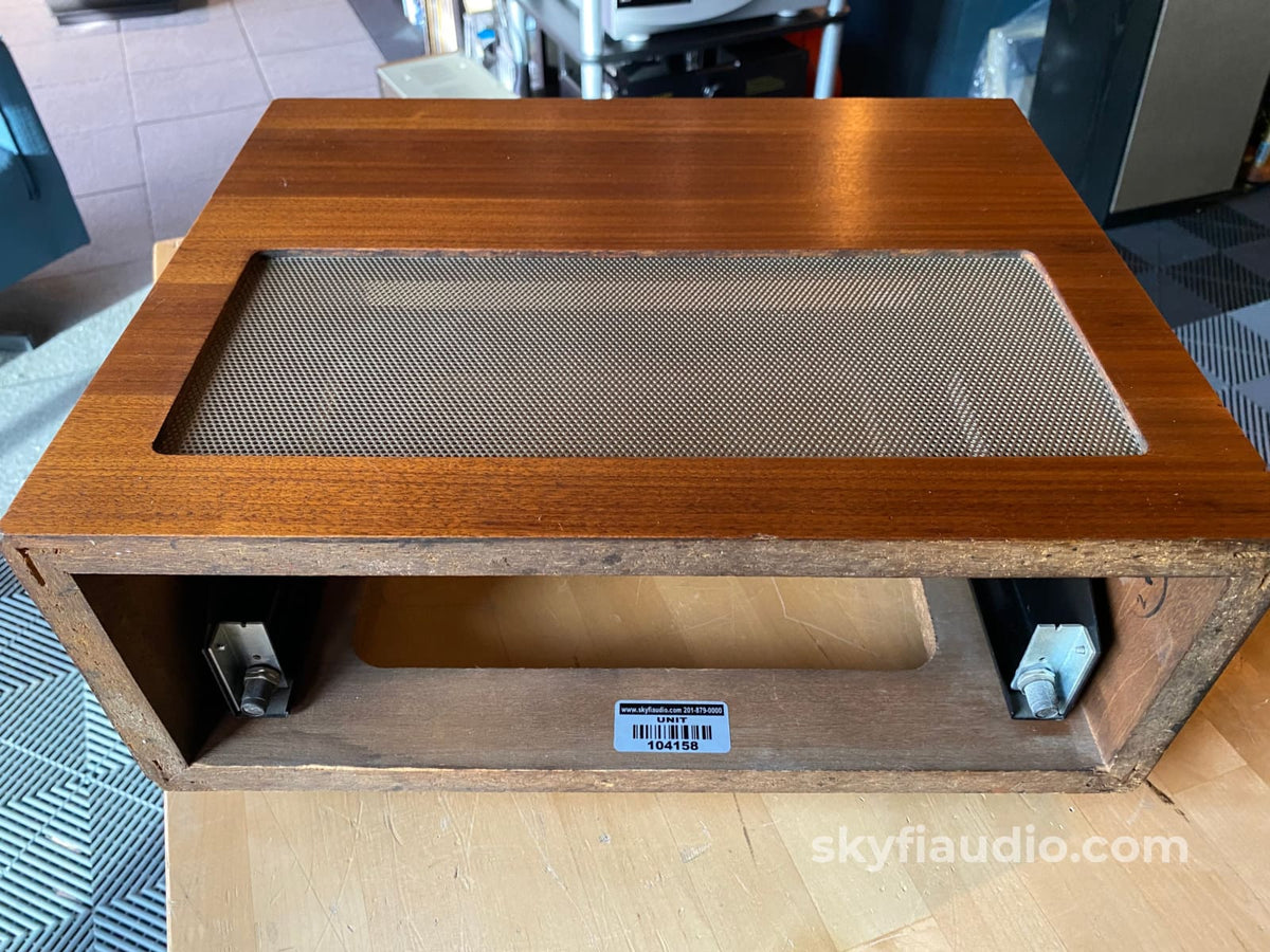 Mcintosh L12 Wood Cabinet - Slant Feet W/ 10 Or 12 Adjustable Panlocs Accessory