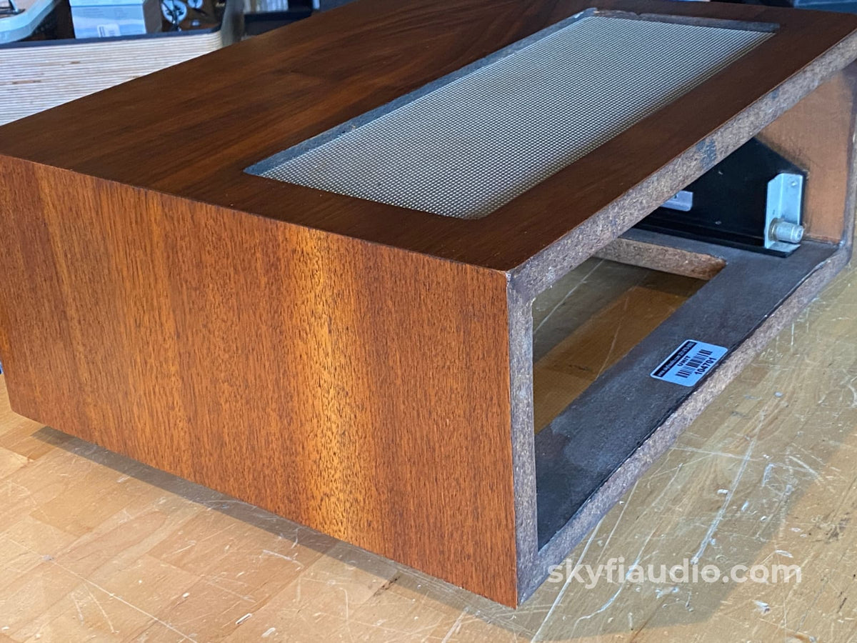 Mcintosh L12 Wood Cabinet W/Slant Feet 10/12 Adjustable Panlocs Accessory