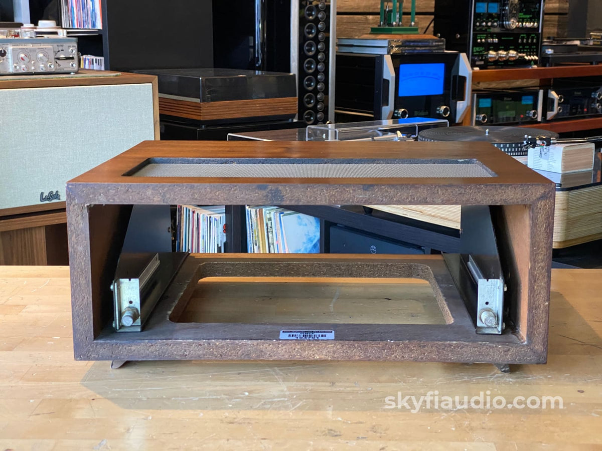 Mcintosh L12 Wood Cabinet W/Slant Feet 10/12 Adjustable Panlocs Accessory