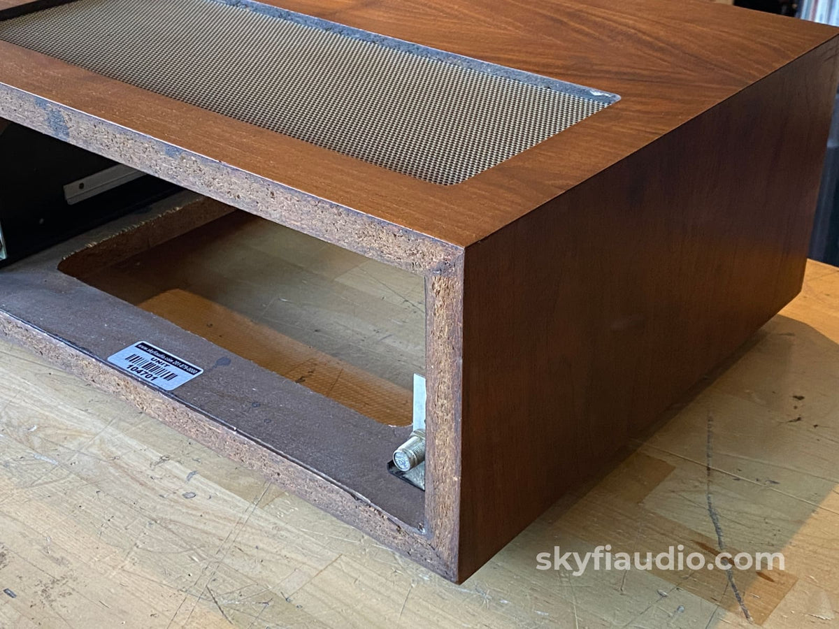 Mcintosh L12 Wood Cabinet W/Slant Feet 10/12 Adjustable Panlocs Accessory