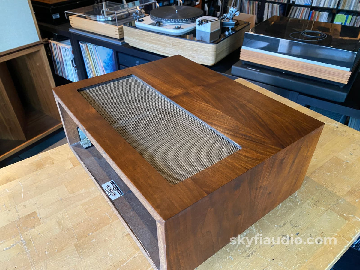 Mcintosh L12 Wood Cabinet W/Slant Feet 10/12 Adjustable Panlocs Accessory