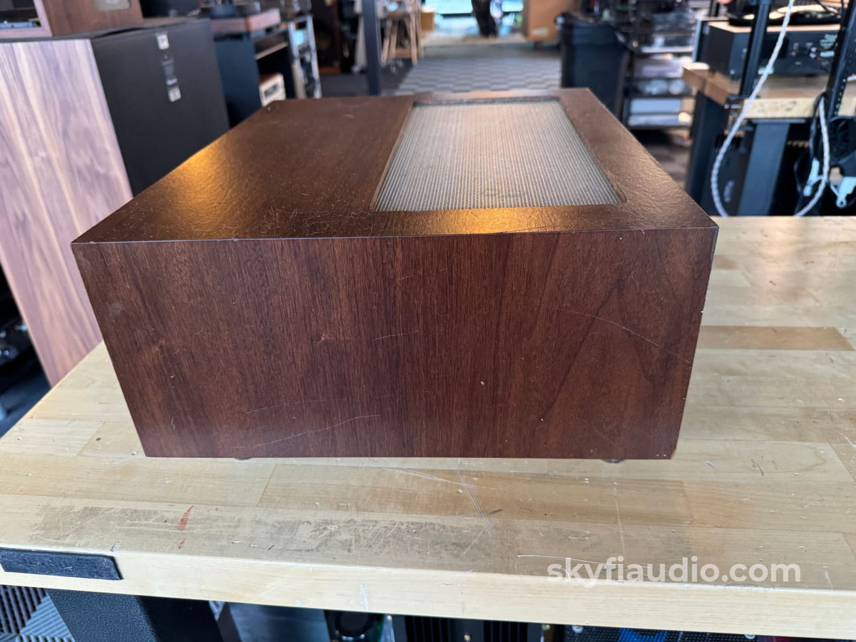 Mcintosh L52 Style Wood Cabinet For Deep Components W/13.5’ Panlocs Accessory