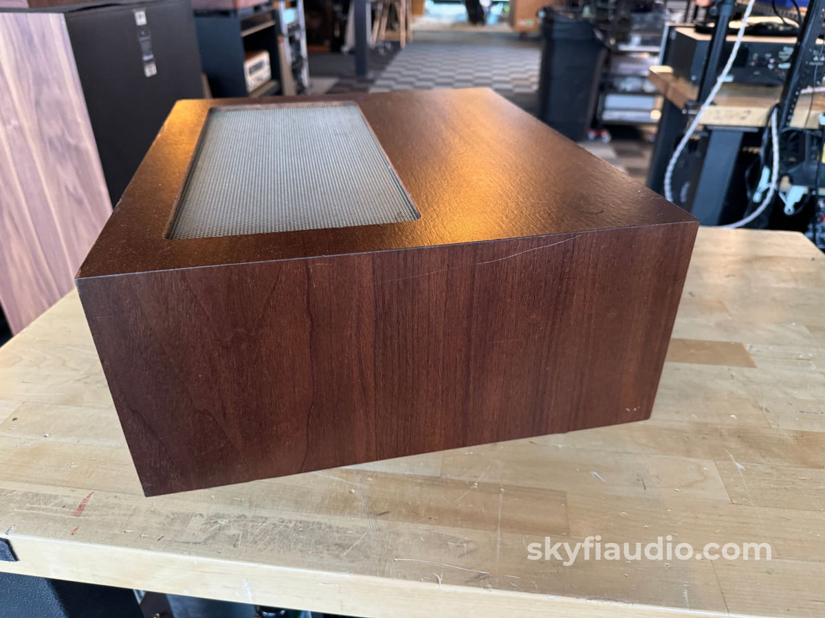 Mcintosh L52 Style Wood Cabinet For Deep Components W/13.5’ Panlocs Accessory