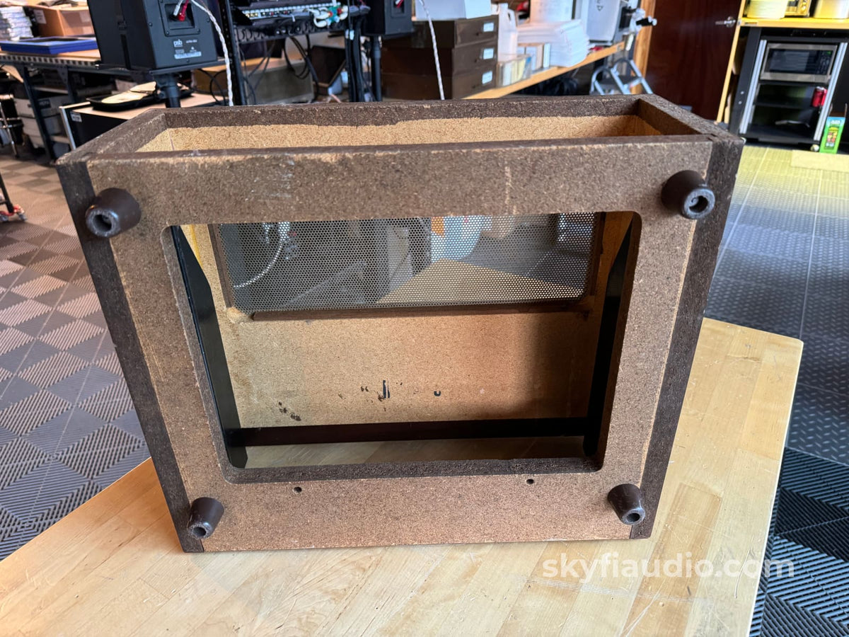 Mcintosh L52 Style Wood Cabinet For Deep Components W/13.5’ Panlocs Accessory