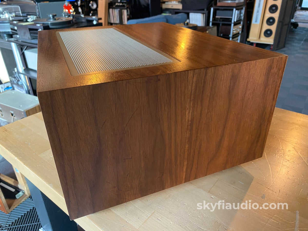 Mcintosh L74 Walnut Cabinet - Super Rare Fits C39 Cr12 Mx130 And Mx132 Accessory