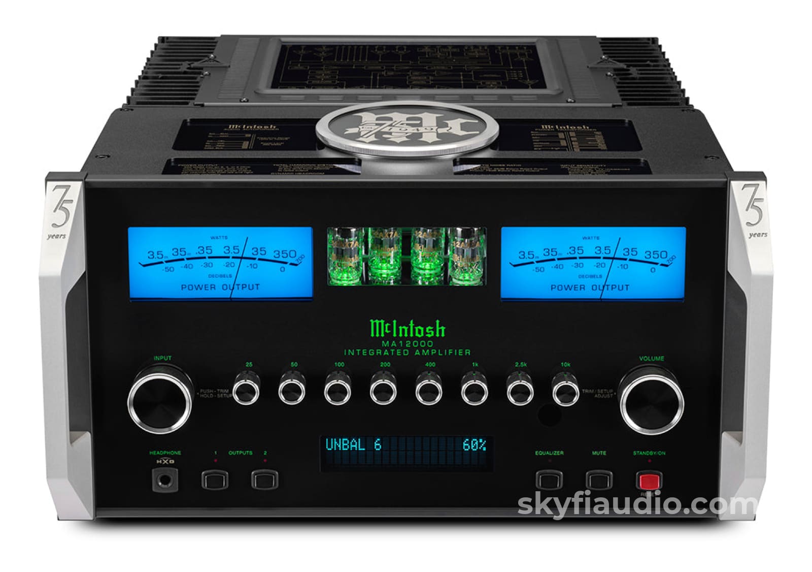 Mcintosh Ma12000 75Th Anniversary Hybrid Integrated Amplifier - New