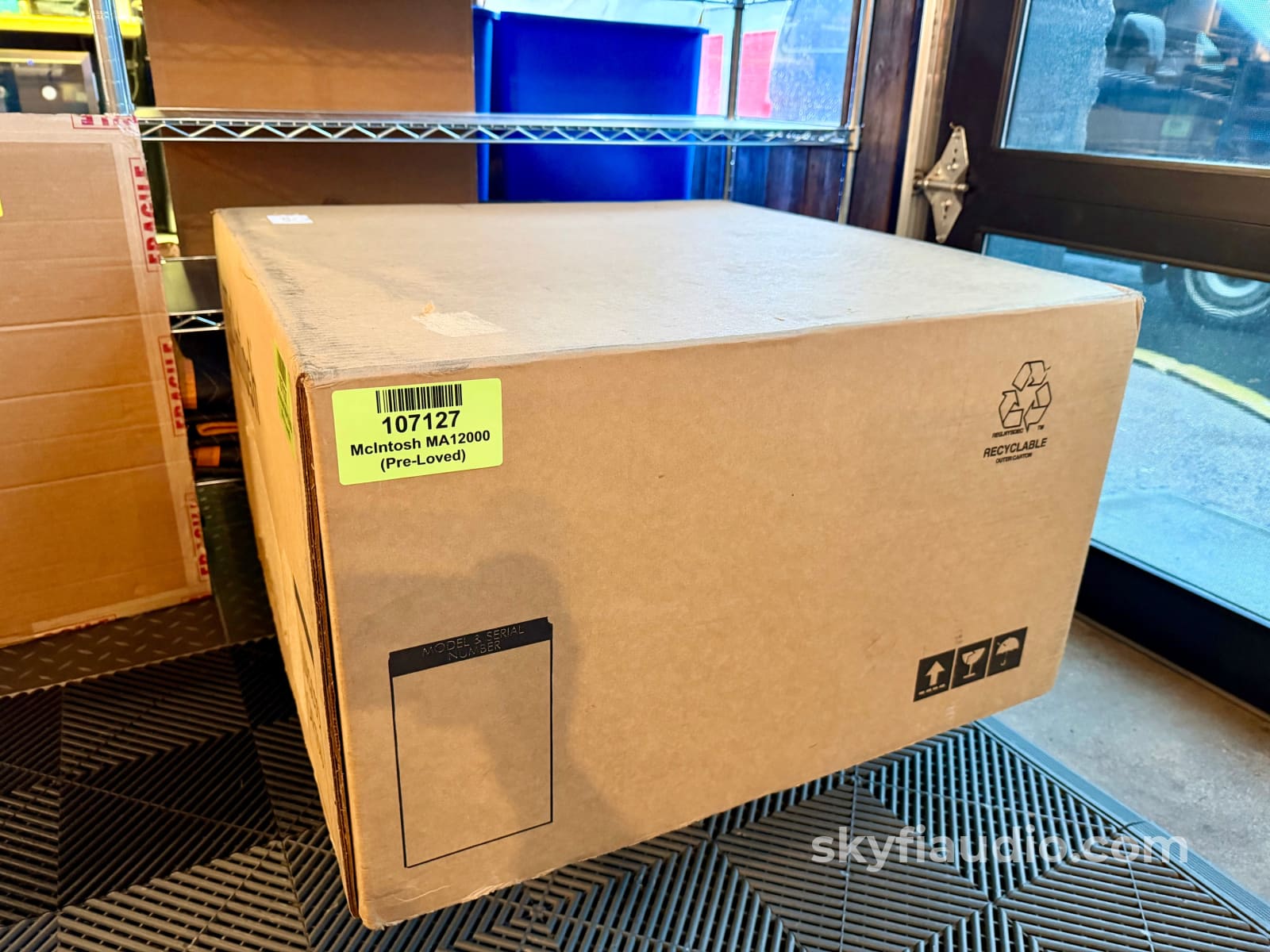 McIntosh MA12000 Flagship Hybrid Tube and Solid State Integrated Amplifier - Pre-Loved Integrated Amplifier