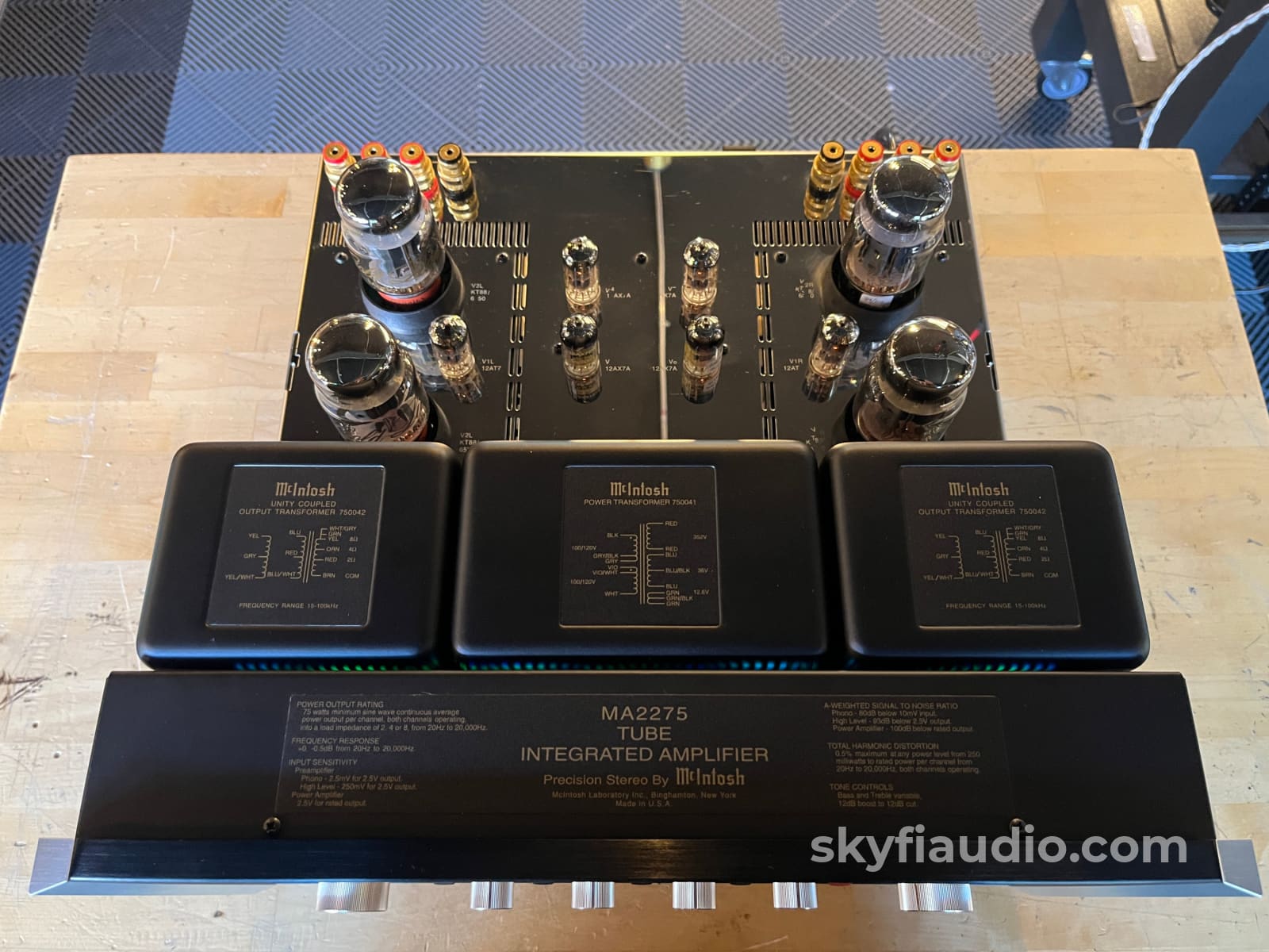 Mcintosh Ma2275 Integrated Tube Amplifier - Super Rare