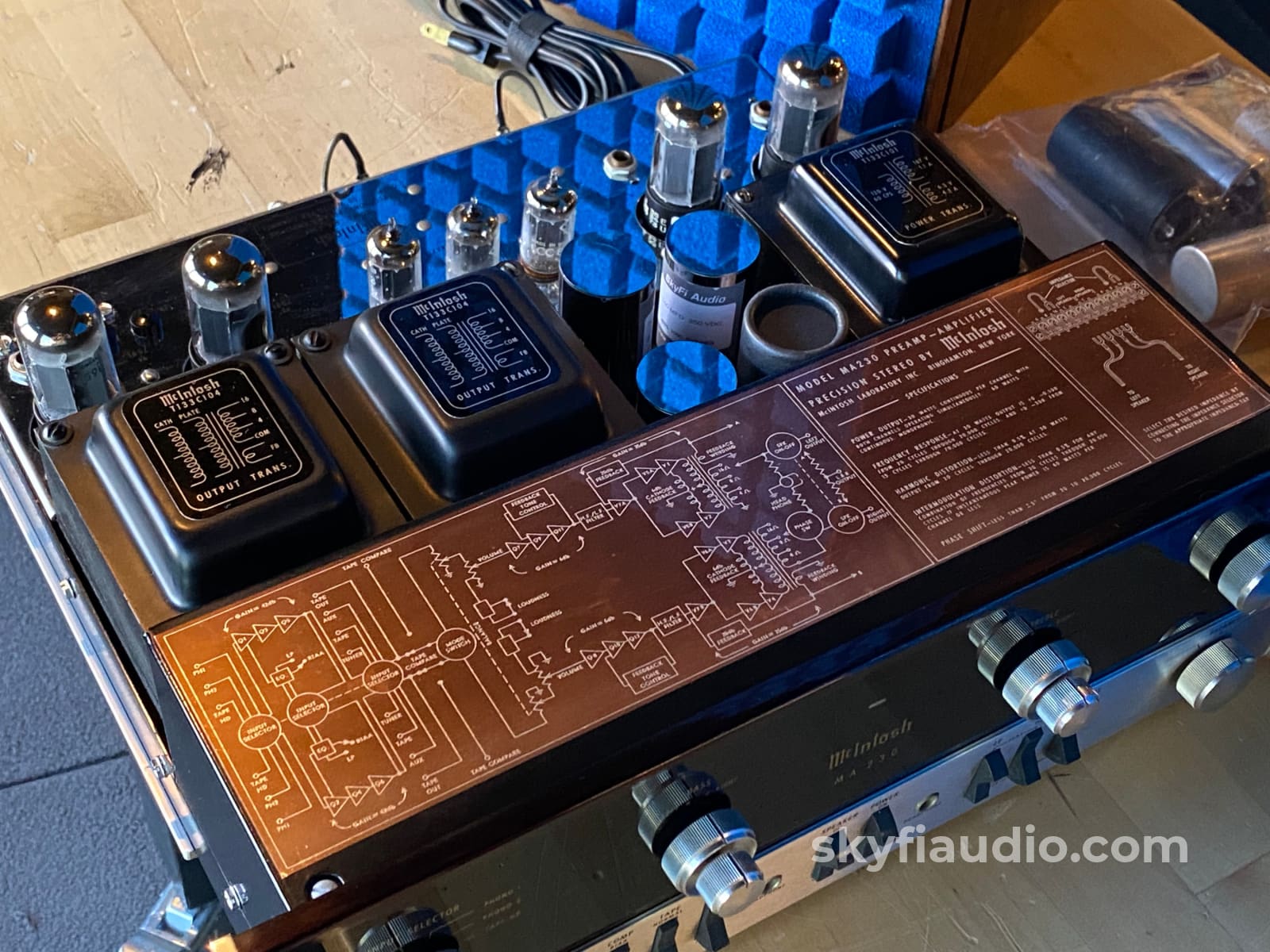 Mcintosh Ma230 Tube Integrated Amplifier - Skyfi Restored