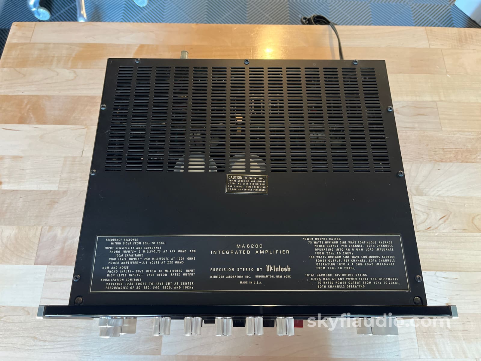 McIntosh MA6200 Vintage Integrated Amp - Serviced - Integrated Amplifier