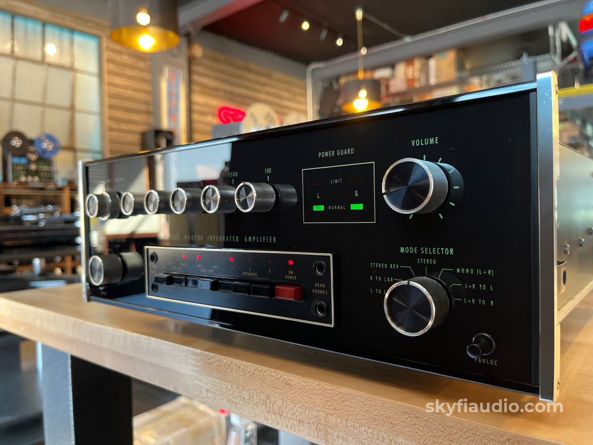McIntosh MA6200 Vintage Integrated Amp - Serviced - Integrated Amplifier