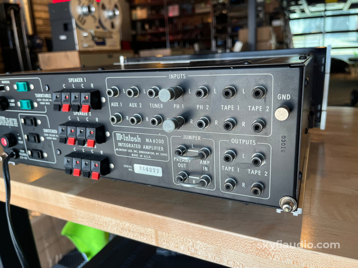 McIntosh MA6200 Vintage Integrated Amp - Serviced - Integrated Amplifier