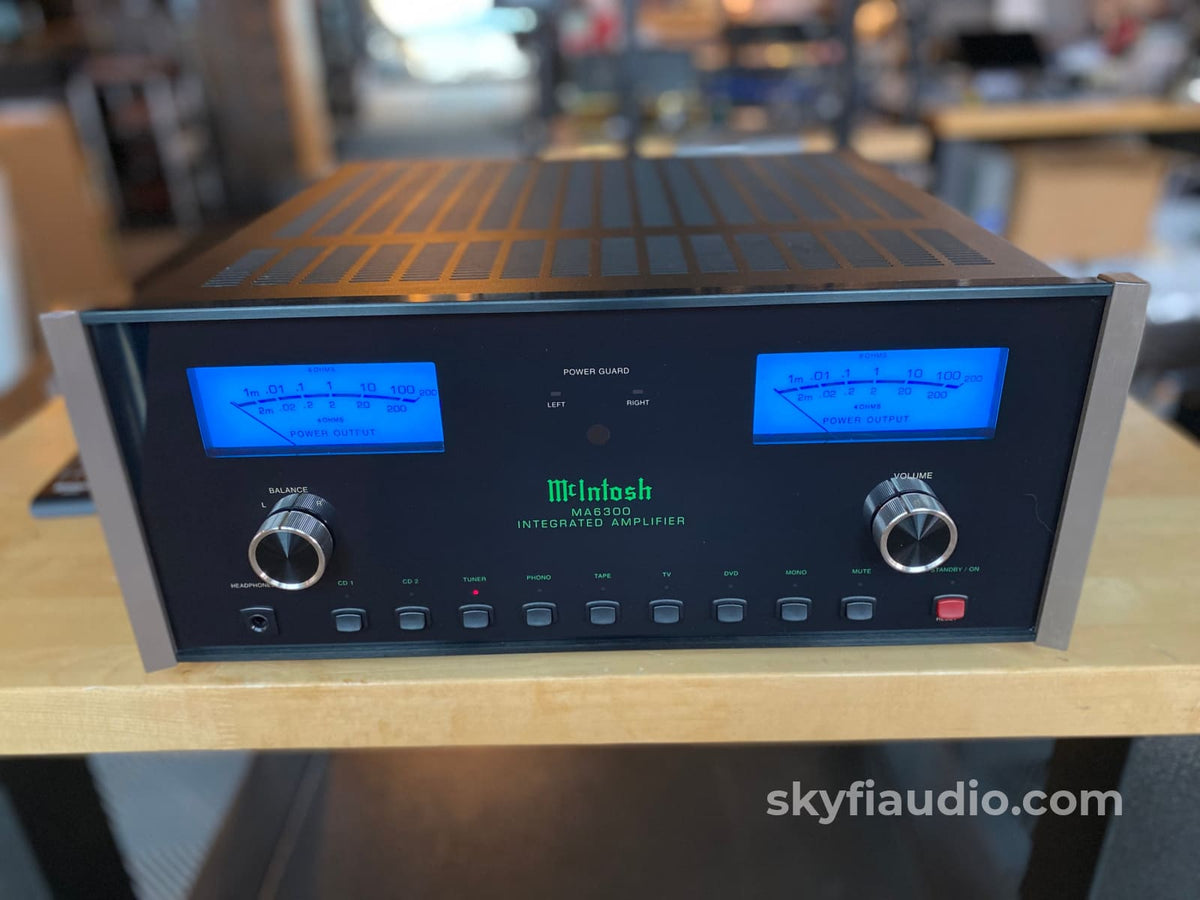 Mcintosh Ma6300 Integrated Amplifier - All Analog W/Phono Input