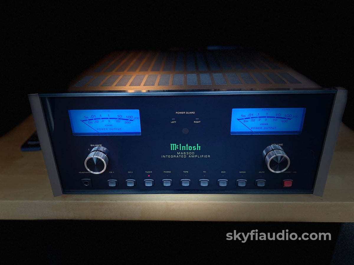 Mcintosh Ma6300 Integrated Amplifier - All Analog W/Phono Input