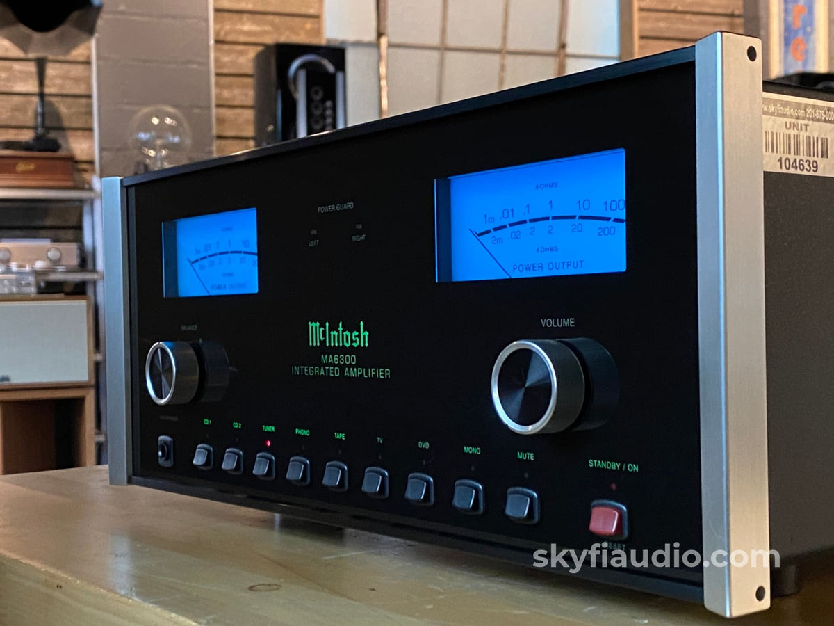 Mcintosh Ma6300 Integrated Amplifier - All Analog With Phono Input