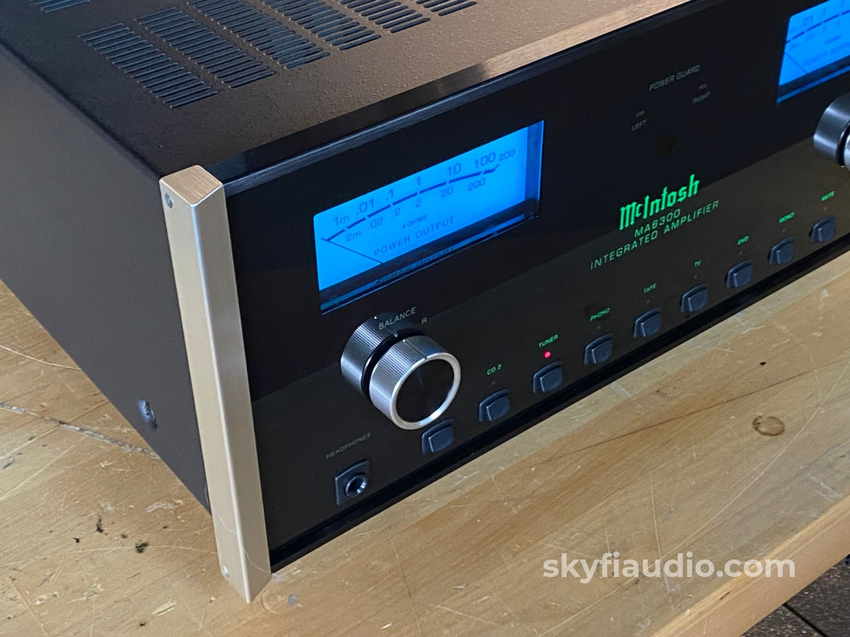 Mcintosh Ma6300 Integrated Amplifier - All Analog With Phono Input